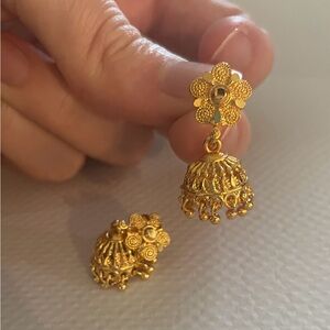 Gold Micro Jhumkas